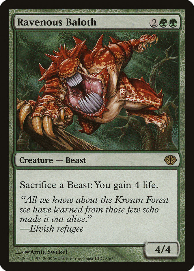 Ravenous Baloth [Duel Decks: Garruk vs. Liliana] | Gear Gaming Bentonville