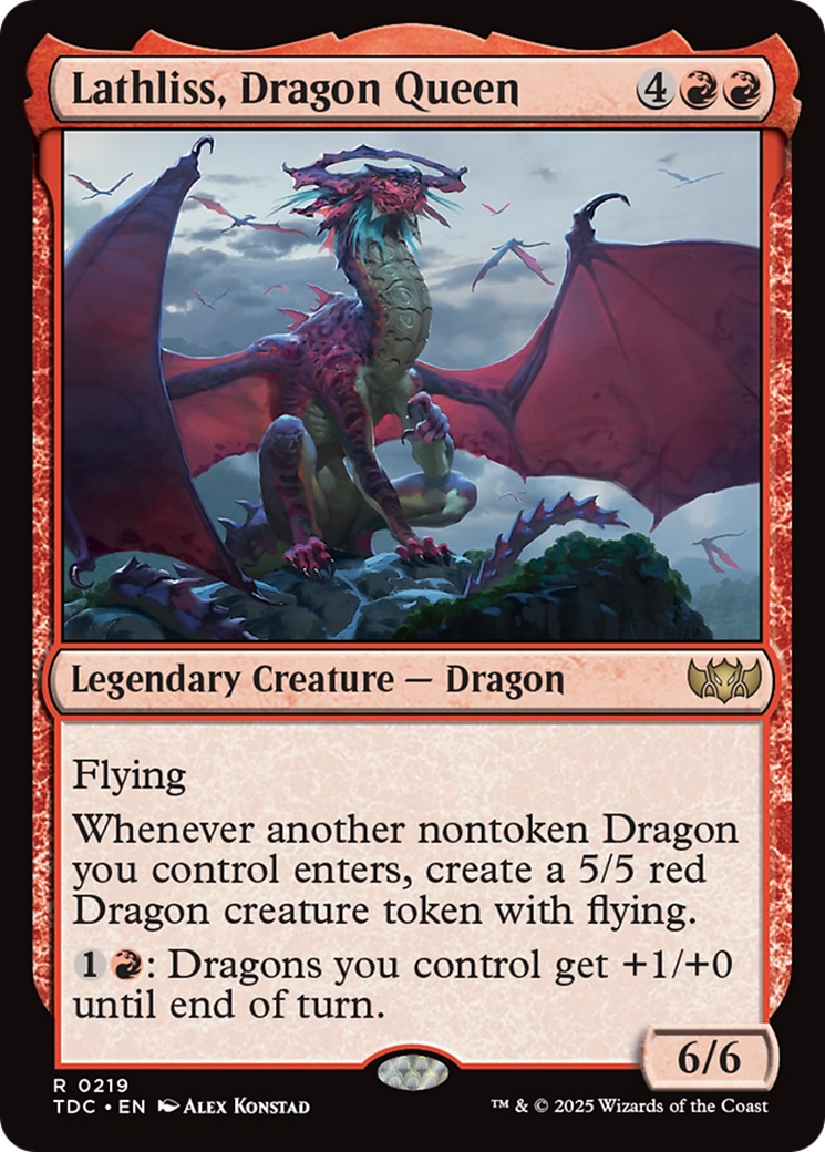 Lathliss, Dragon Queen [Tarkir: Dragonstorm Commander] | Gear Gaming Bentonville
