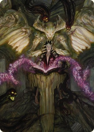 Demonic Tutor Art Card [Commander Masters Art Series] | Gear Gaming Bentonville