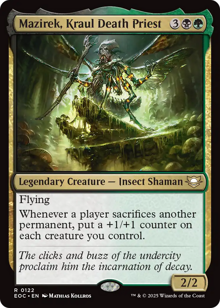 Mazirek, Kraul Death Priest [Edge of Eternities Commander] | Gear Gaming Bentonville