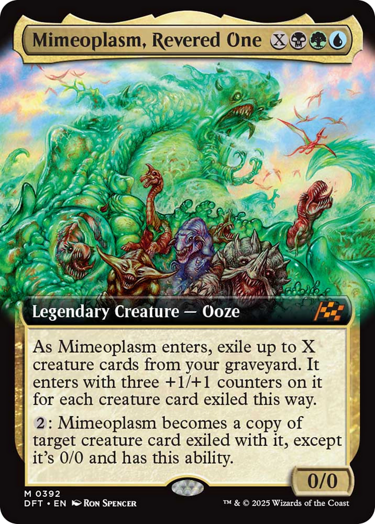 Mimeoplasm, Revered One (Extended Art) [Aetherdrift] | Gear Gaming Bentonville