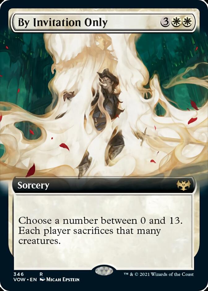 By Invitation Only (Extended Art) [Innistrad: Crimson Vow] | Gear Gaming Bentonville