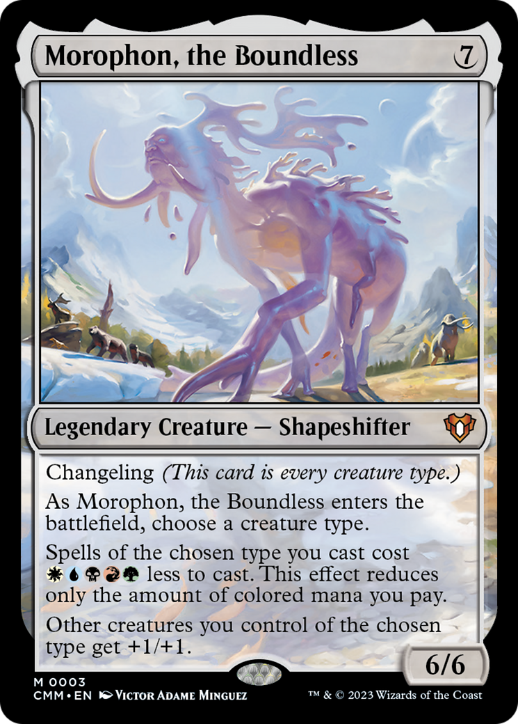 Morophon, the Boundless [Commander Masters] | Gear Gaming Bentonville