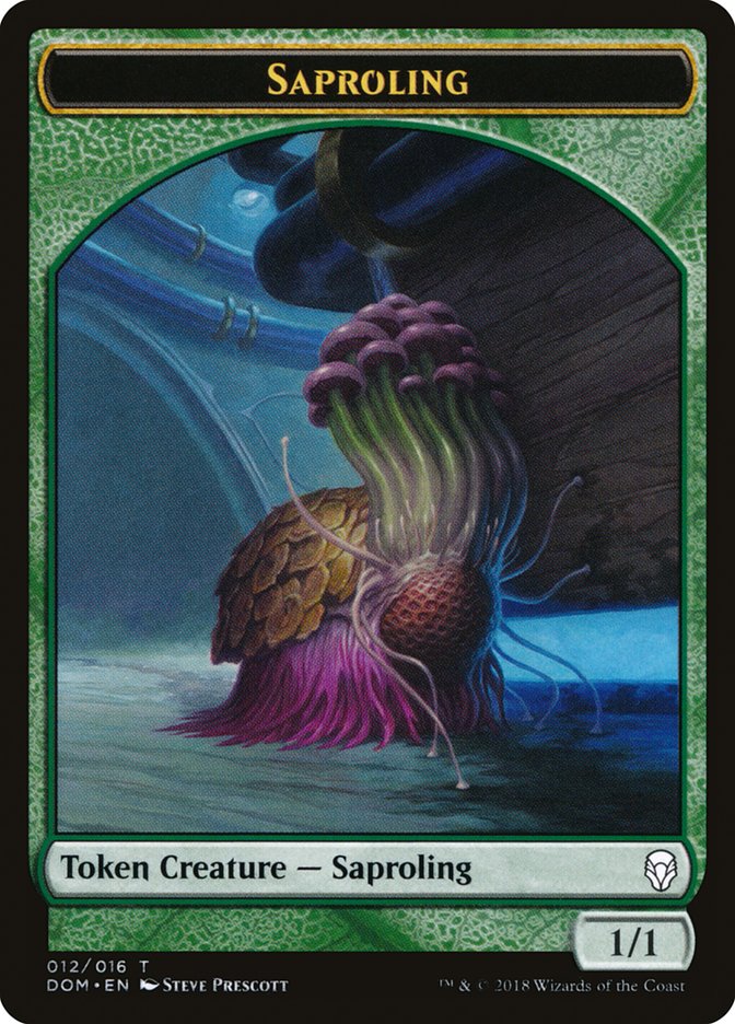 Saproling Token (012/016) [Dominaria Tokens] | Gear Gaming Bentonville