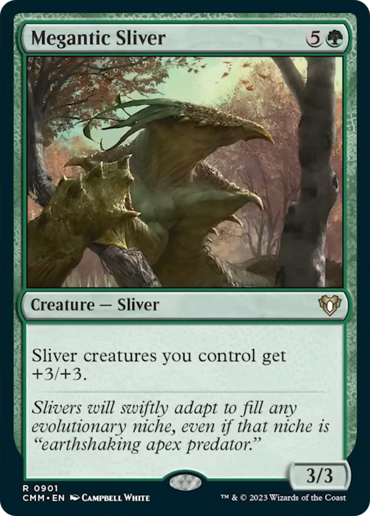 Megantic Sliver [Commander Masters] | Gear Gaming Bentonville