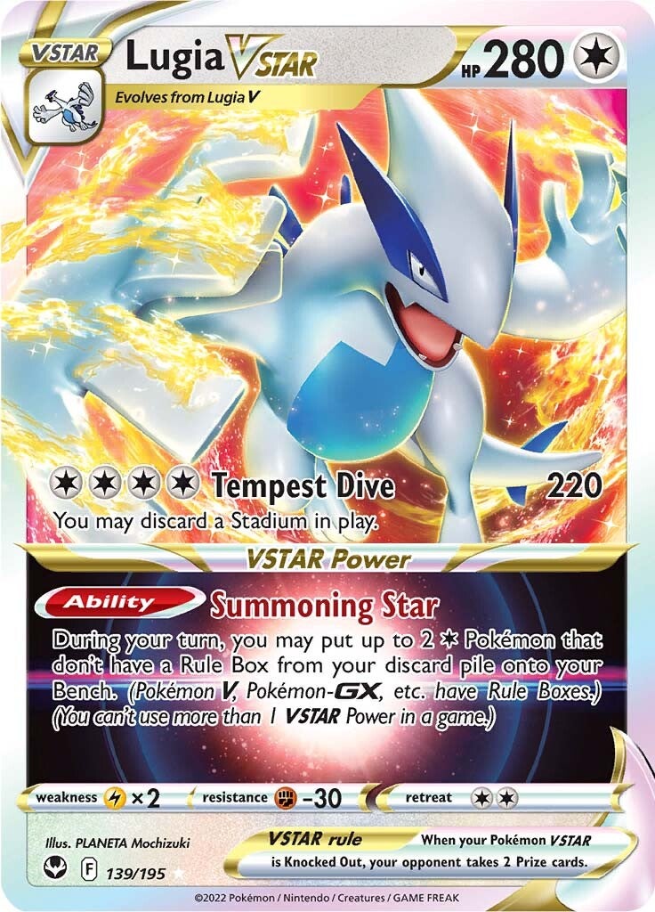 Lugia VSTAR (139/195) [Sword & Shield: Silver Tempest] | Gear Gaming Bentonville