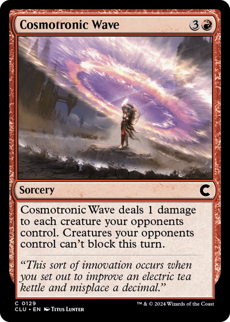 Cosmotronic Wave [Ravnica: Clue Edition] | Gear Gaming Bentonville