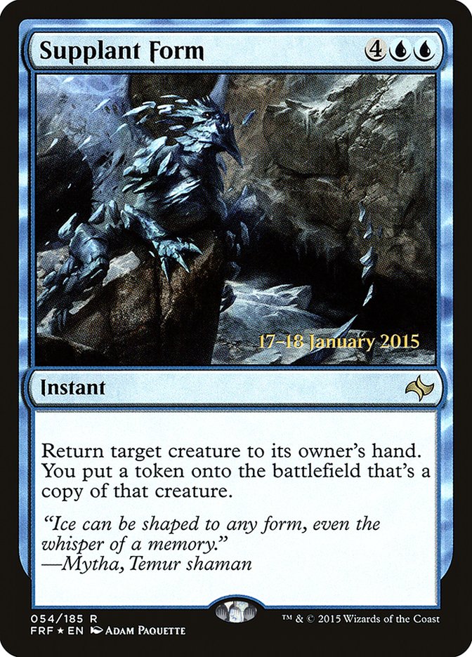 Supplant Form [Fate Reforged Prerelease Promos] | Gear Gaming Bentonville
