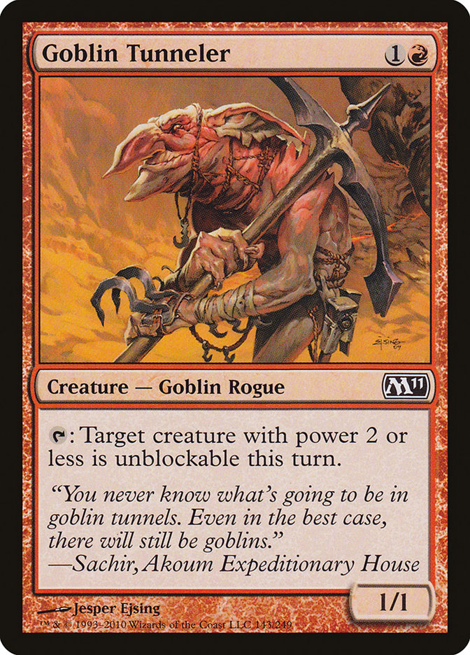 Goblin Tunneler [Magic 2011] | Gear Gaming Bentonville