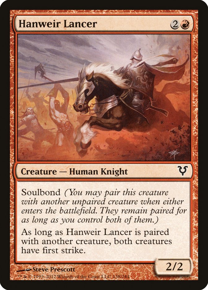 Hanweir Lancer [Avacyn Restored] | Gear Gaming Bentonville