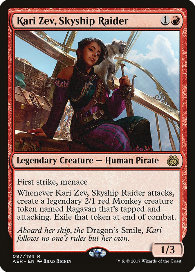Kari Zev, Skyship Raider [Aether Revolt] | Gear Gaming Bentonville