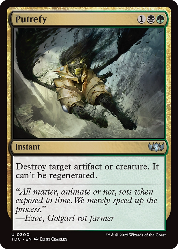 Putrefy [Tarkir: Dragonstorm Commander] | Gear Gaming Bentonville