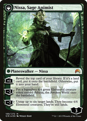 Nissa, Vastwood Seer // Nissa, Sage Animist [Magic Origins Prerelease Promos] | Gear Gaming Bentonville
