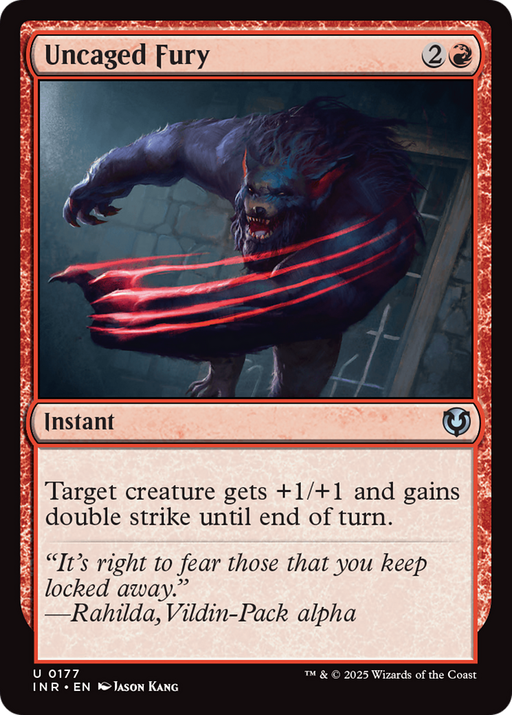 Uncaged Fury [Innistrad Remastered] | Gear Gaming Bentonville