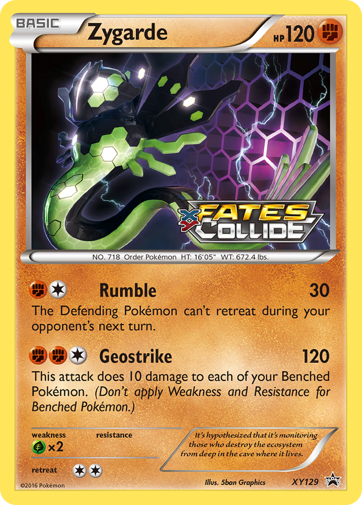 Zygarde (XY129) [XY: Black Star Promos] | Gear Gaming Bentonville