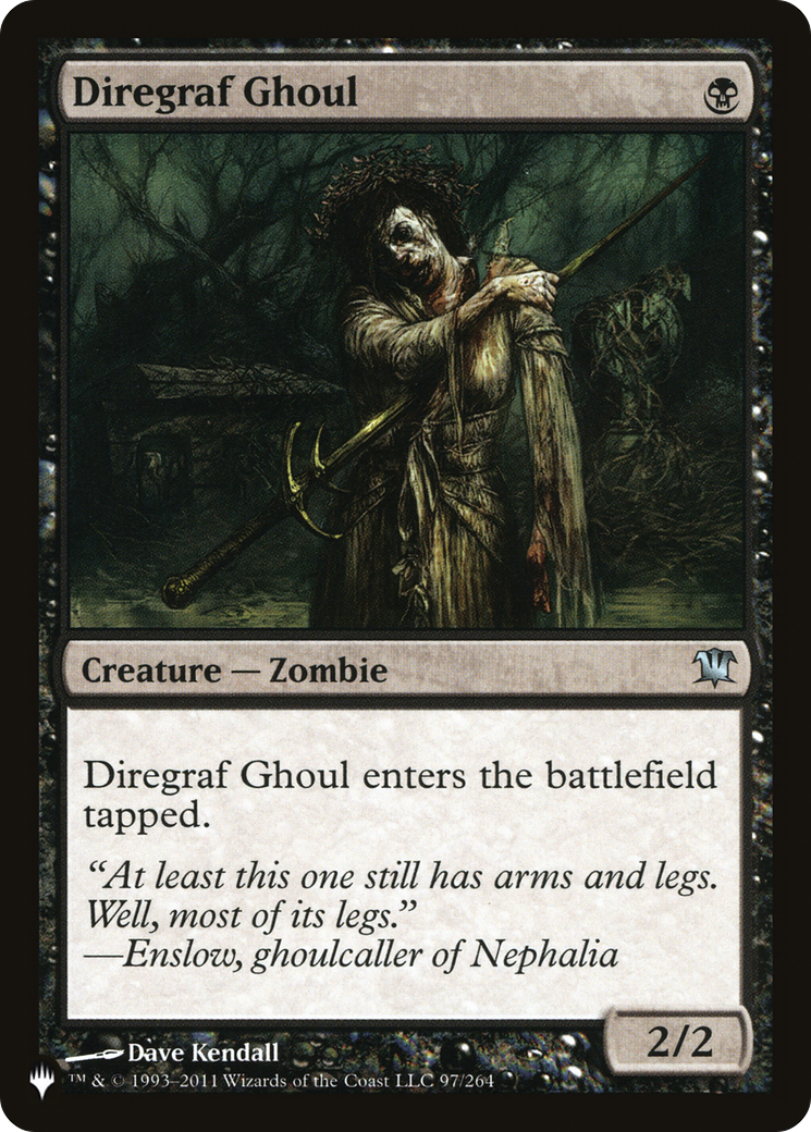 Diregraf Ghoul [The List Reprints] | Gear Gaming Bentonville