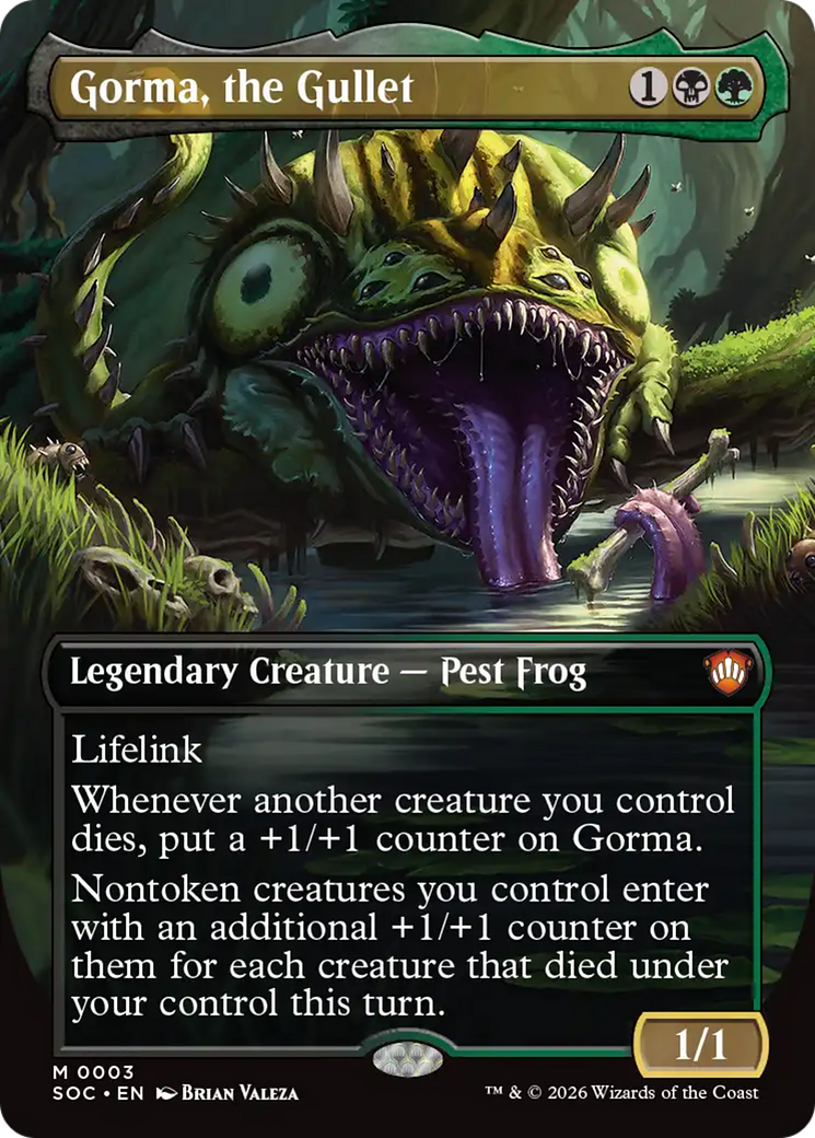 Gorma, the Gullet (Borderless) [Secrets of Strixhaven Commander] | Gear Gaming Bentonville