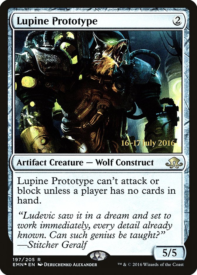 Lupine Prototype [Eldritch Moon Prerelease Promos] | Gear Gaming Bentonville