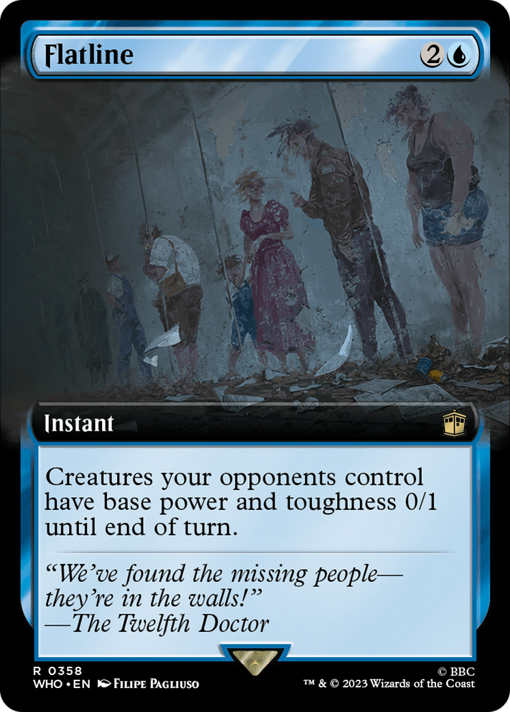Flatline (Extended Art) [Doctor Who] | Gear Gaming Bentonville