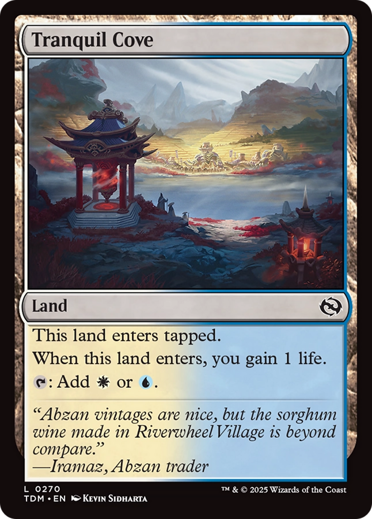 Tranquil Cove [Tarkir: Dragonstorm] | Gear Gaming Bentonville