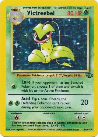 Victreebel (14/64) [Jungle Unlimited] | Gear Gaming Bentonville
