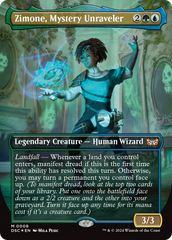 Zimone, Mystery Unraveler (Borderless) [Duskmourn: House of Horror Commander] | Gear Gaming Bentonville