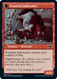 Weary Prisoner // Wrathful Jailbreaker [Innistrad: Crimson Vow] | Gear Gaming Bentonville