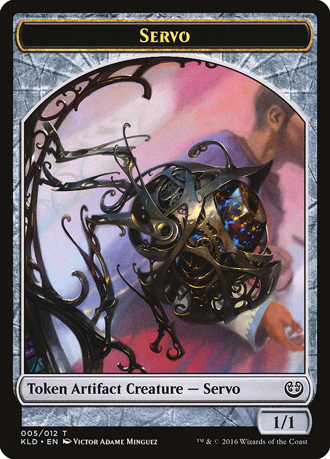 Servo Token (005/012) [Kaladesh Tokens] | Gear Gaming Bentonville