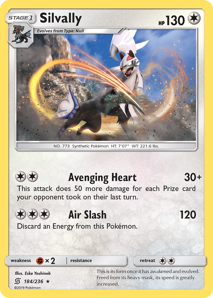 Silvally (184/236) [Sun & Moon: Unified Minds] | Gear Gaming Bentonville