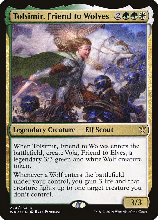 Tolsimir, Friend to Wolves [War of the Spark] | Gear Gaming Bentonville