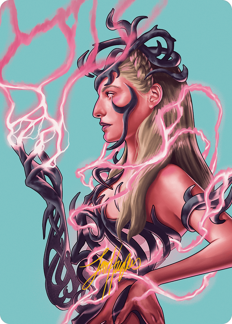 Breya, Etherium Shaper Art Card (Gold-Stamped Signature) [Modern Horizons 3 Art Series] | Gear Gaming Bentonville