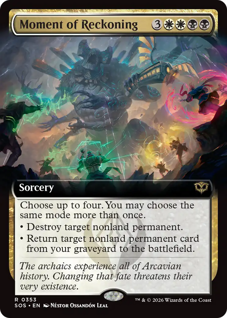 Moment of Reckoning (Extended Art) [Secrets of Strixhaven] | Gear Gaming Bentonville
