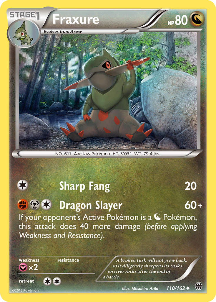Fraxure (110/162) [XY: BREAKthrough] | Gear Gaming Bentonville