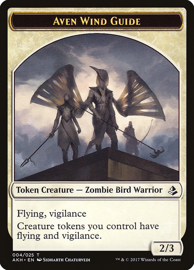Aven Wind Guide // Hippo Double-Sided Token [Amonkhet Tokens] | Gear Gaming Bentonville