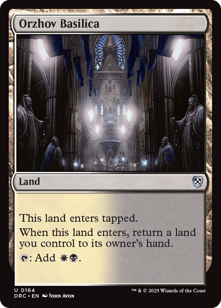 Orzhov Basilica [Aetherdrift Commander] | Gear Gaming Bentonville