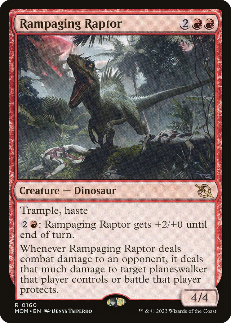 Rampaging Raptor [March of the Machine] | Gear Gaming Bentonville