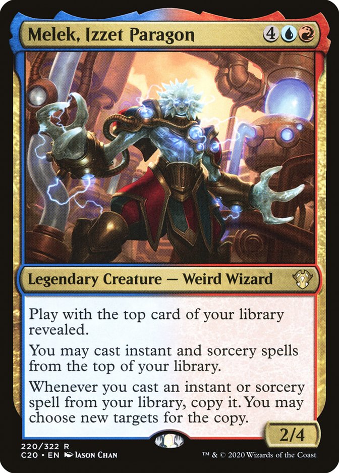 Melek, Izzet Paragon [Commander 2020] | Gear Gaming Bentonville