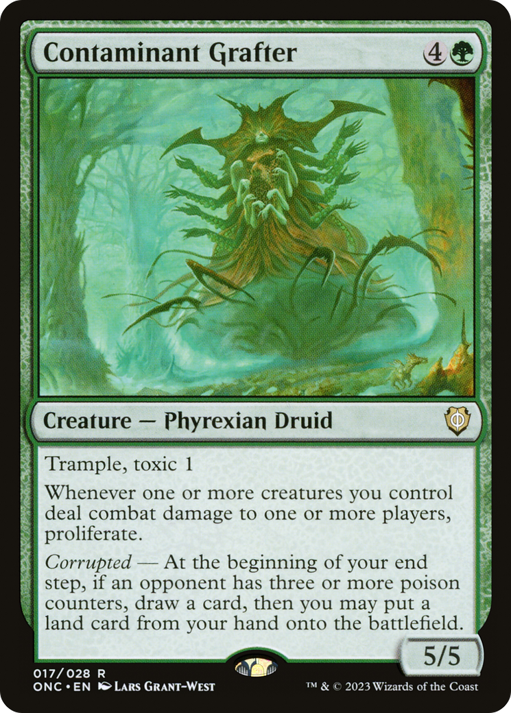 Contaminant Grafter [Phyrexia: All Will Be One Commander] | Gear Gaming Bentonville