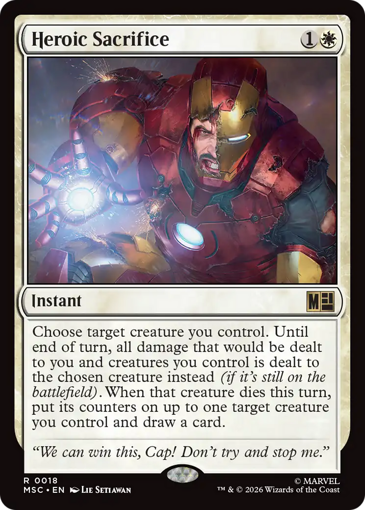 Heroic Sacrifice [Marvel Super Heroes Commander] | Gear Gaming Bentonville