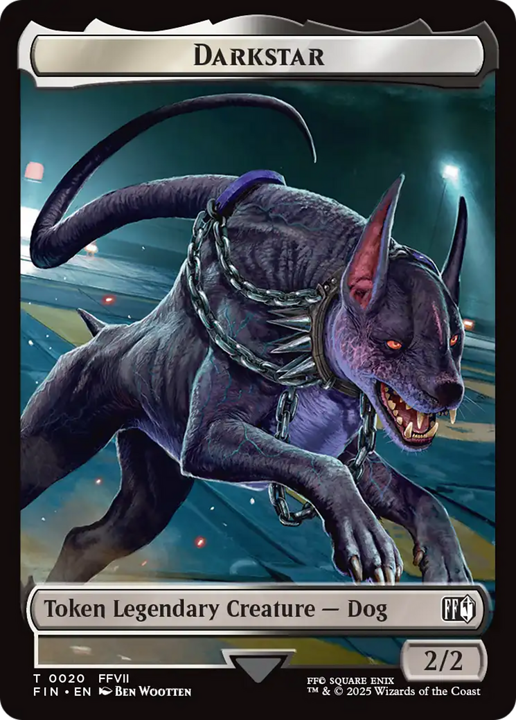 Angelo // Darkstar Double-Sided Token [FINAL FANTASY Tokens] | Gear Gaming Bentonville