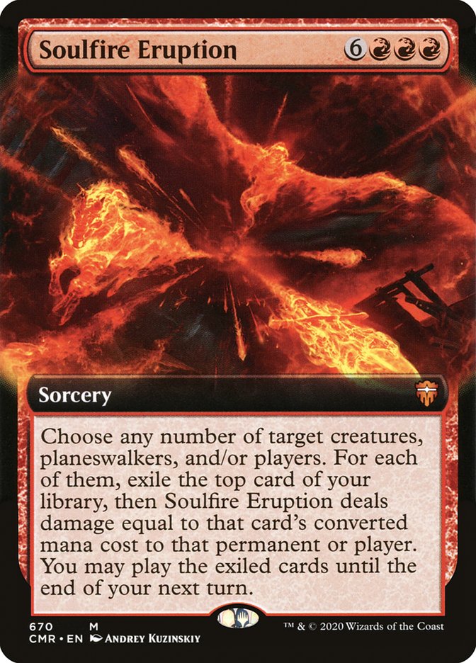 Soulfire Eruption (Extended Art) [Commander Legends] | Gear Gaming Bentonville