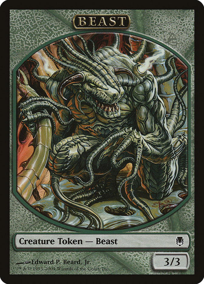 Beast Token [Magic Player Rewards 2004] | Gear Gaming Bentonville