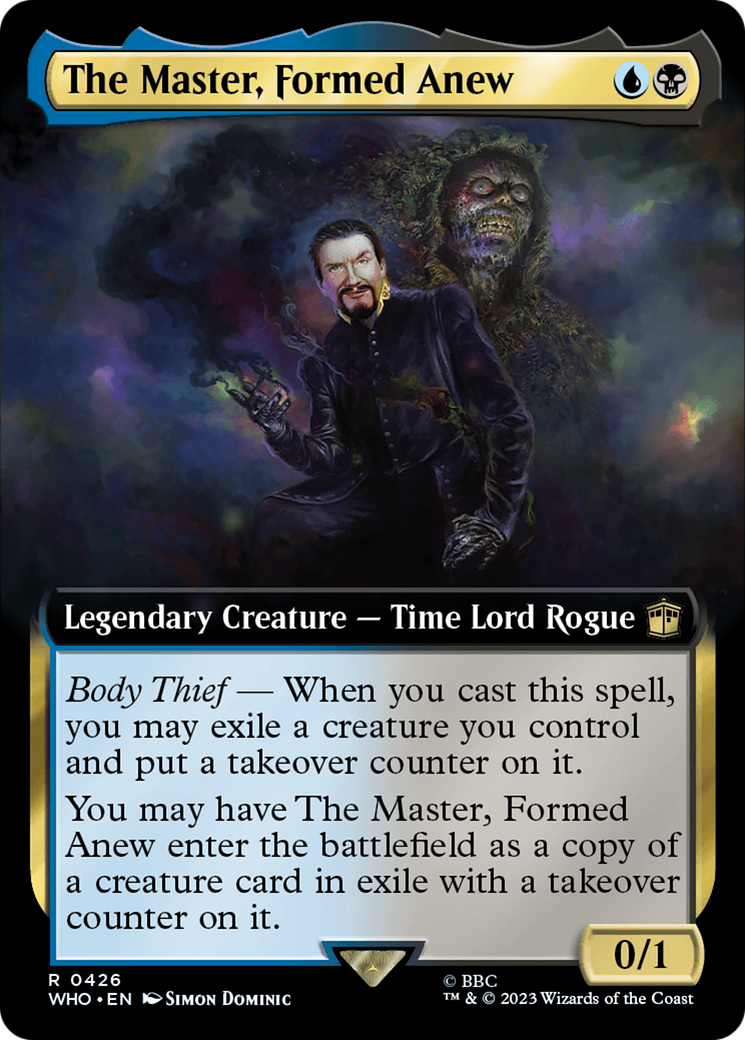 The Master, Formed Anew (Extended Art) [Doctor Who] | Gear Gaming Bentonville