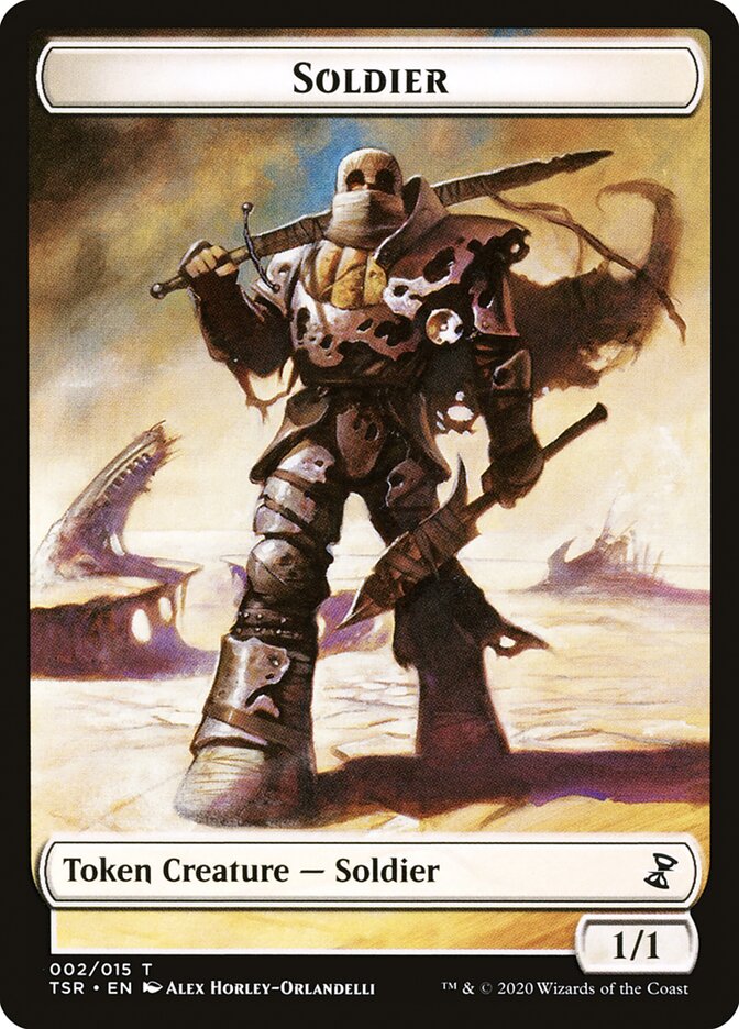 Soldier Token [Time Spiral Remastered Tokens] | Gear Gaming Bentonville