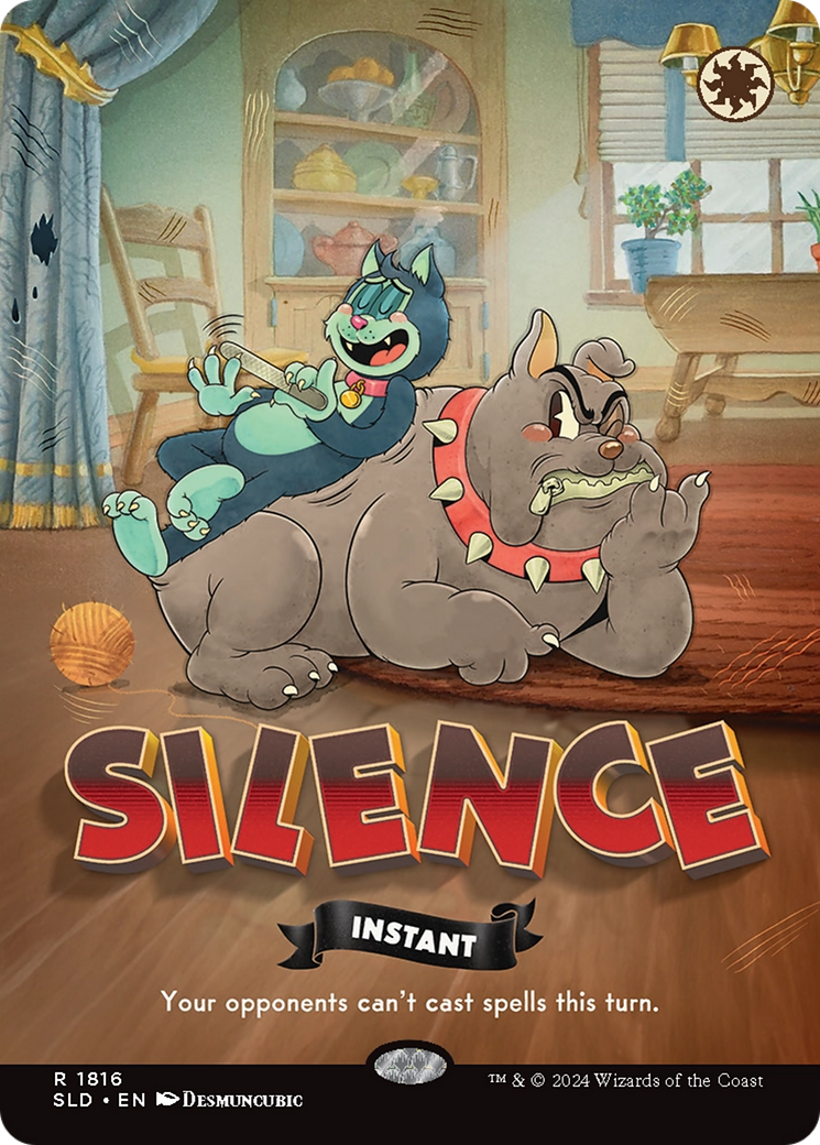 Silence (1816) (Rainbow Foil) [Secret Lair Drop Series] | Gear Gaming Bentonville