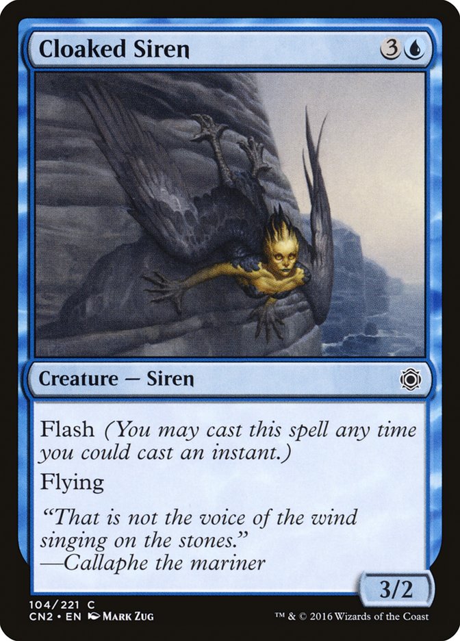 Cloaked Siren [Conspiracy: Take the Crown] | Gear Gaming Bentonville