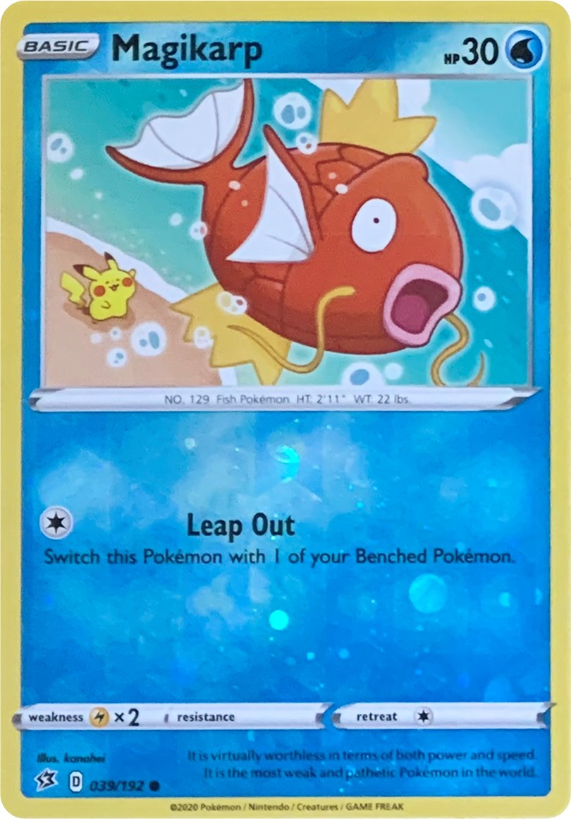 Magikarp (039/192) (Reverse Cosmos Holo) [Sword & Shield: Rebel Clash] | Gear Gaming Bentonville