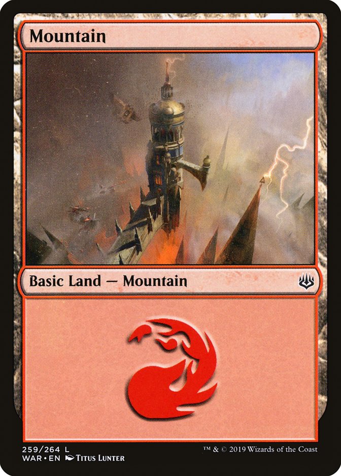 Mountain (259) [War of the Spark] | Gear Gaming Bentonville