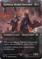 Gothmog, Morgul Lieutenant (Borderless Alternate Art) [The Lord of the Rings: Tales of Middle-Earth] | Gear Gaming Bentonville