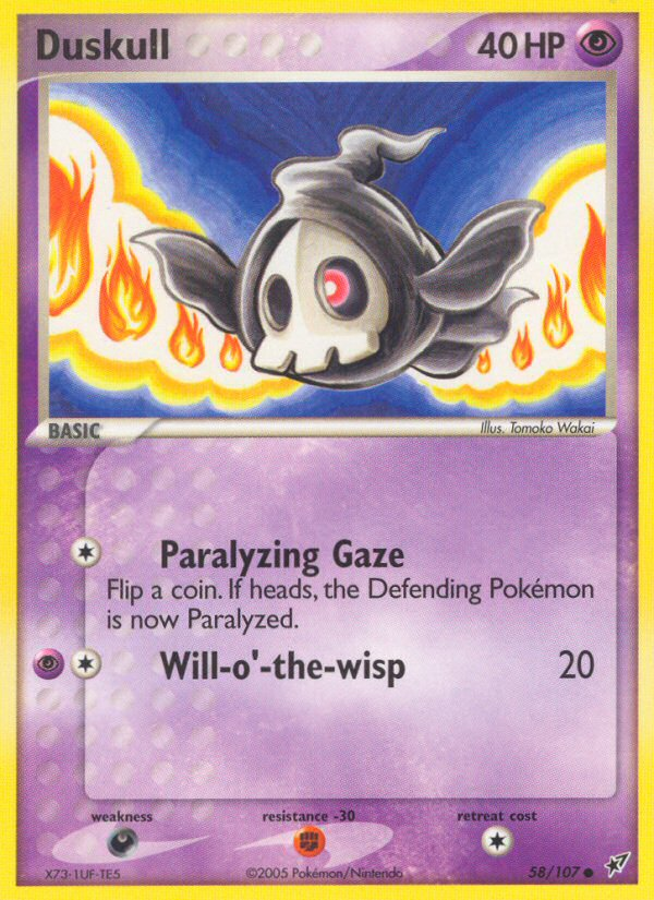 Duskull (58/107) [EX: Deoxys] | Gear Gaming Bentonville